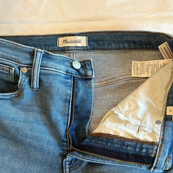 Women’s Madewell High-Rise Skinny Blue Jeans Size 30 - Picture 6 of 14